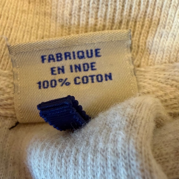 Tommy Bahama Men's Sweater Oatmeal Relax Pullover 1/4 Zip, Size Small - Picture 9 of 13